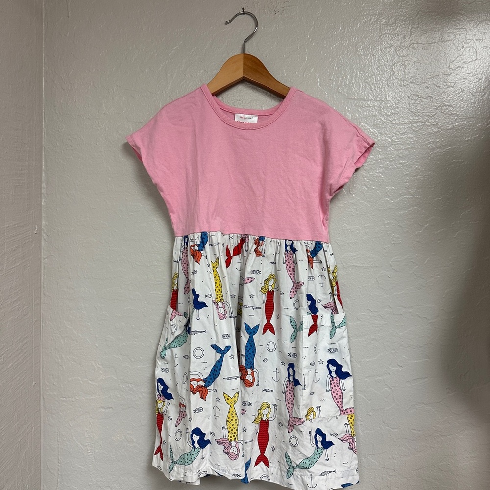 $23 ADD ON hanna andersson mermaid dress 6-7Y Zara Rylee + Cru Mini Boden
